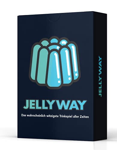 Jellyway® - das wahrscheinlich witzigste Trinkspiel Aller Zeiten | Witziges Spiel - Kartenspiel - Spieleabend - Trinkspiel - Partyartikel - Scherzartikel - Saufspiel - Partyspiel